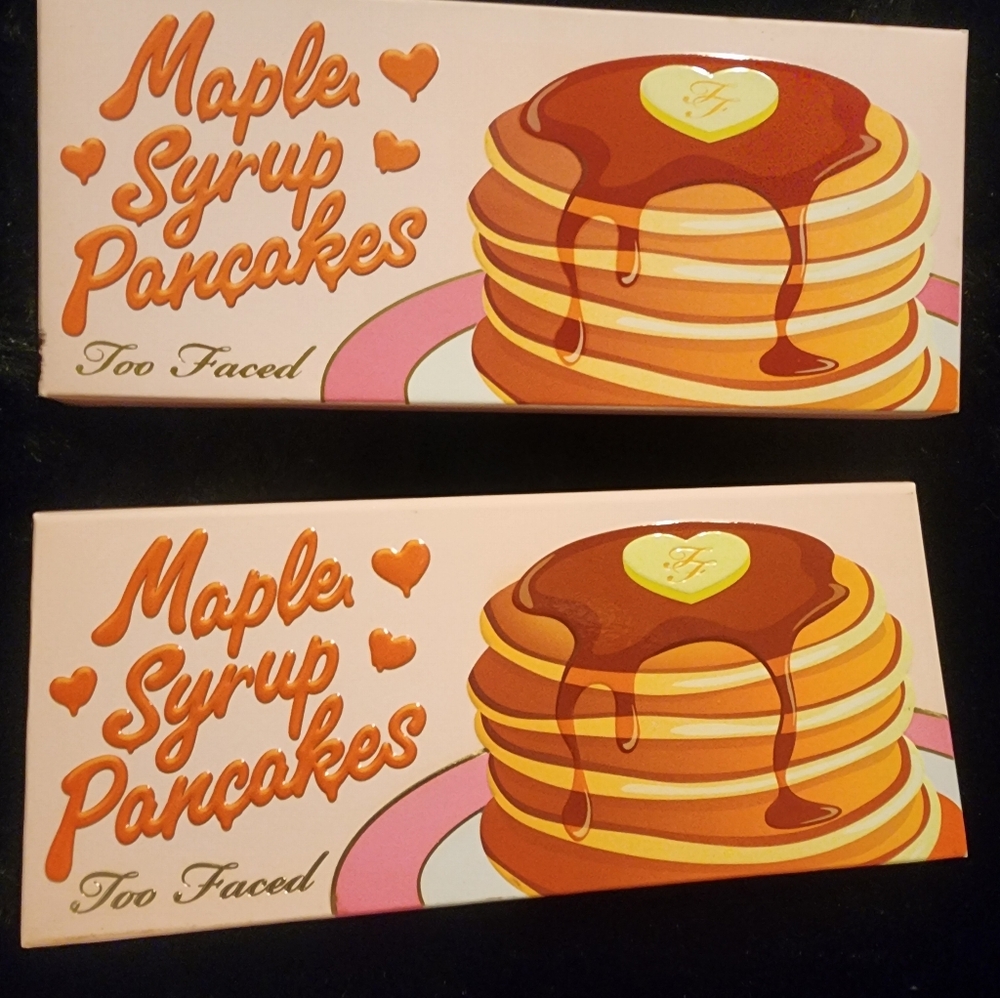 Too Faced Maple Syrup Pancakes Eyeshadow Palette, NWT